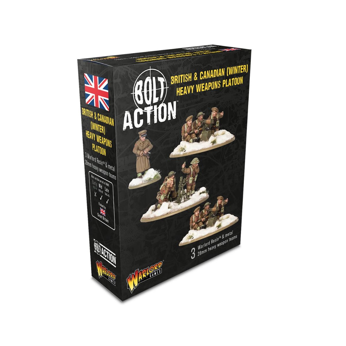 Bolt Action British & Canadian Infantry (Winter) Heavy Weapons Platoon