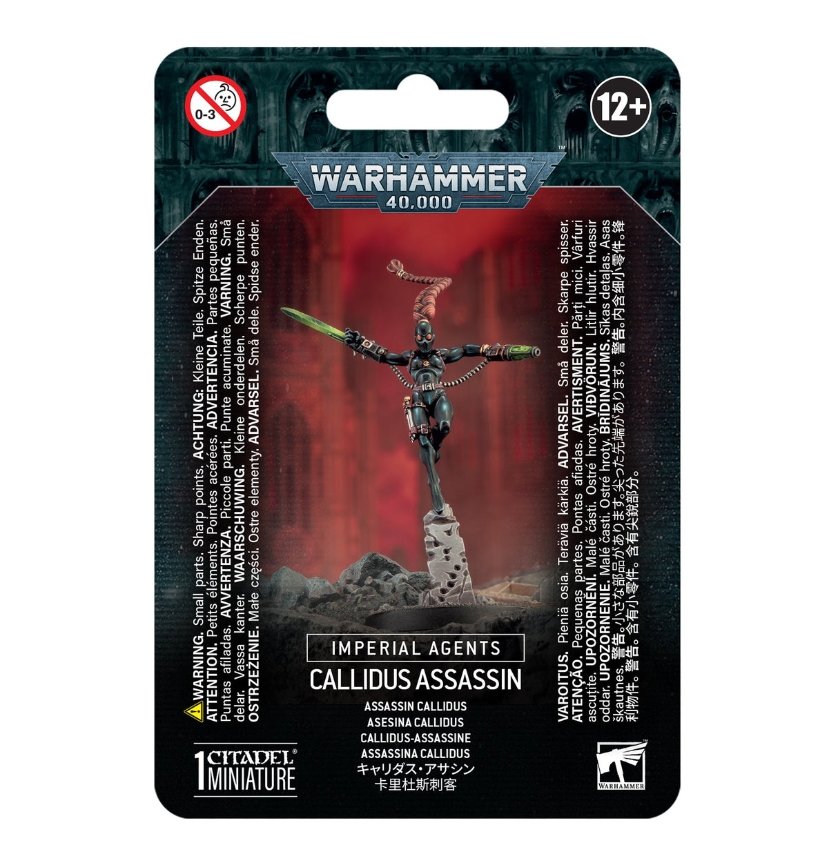 Warhammer 40.000 Imperial Agents Callidus Assassin