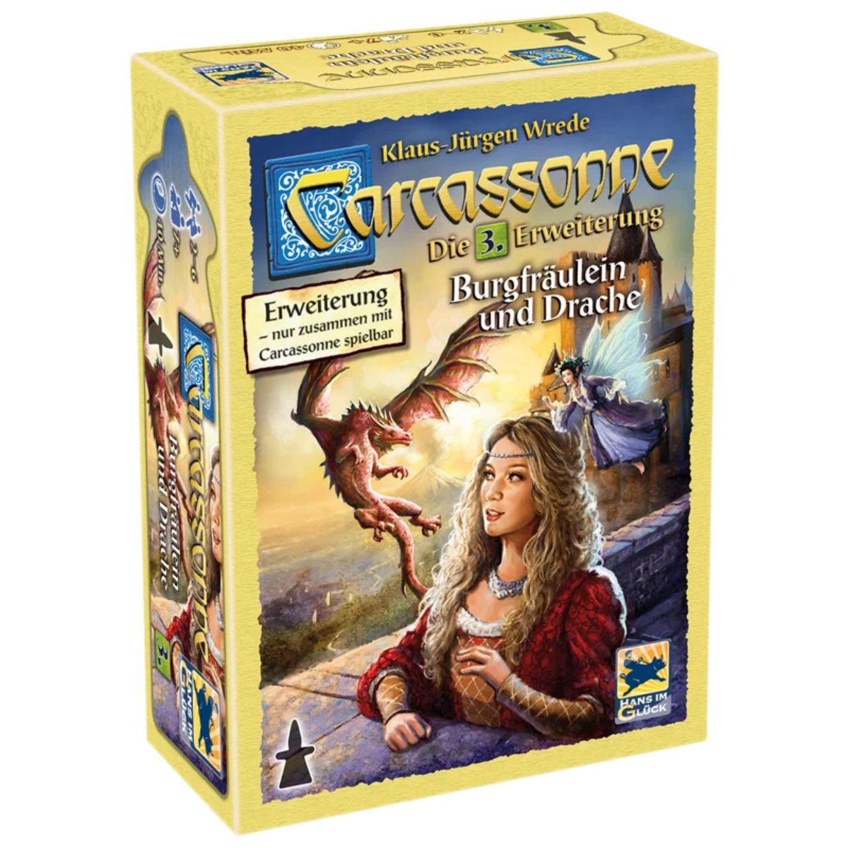 Carcassonne - Burgfräulein und Drache Die 3. Erweiterung