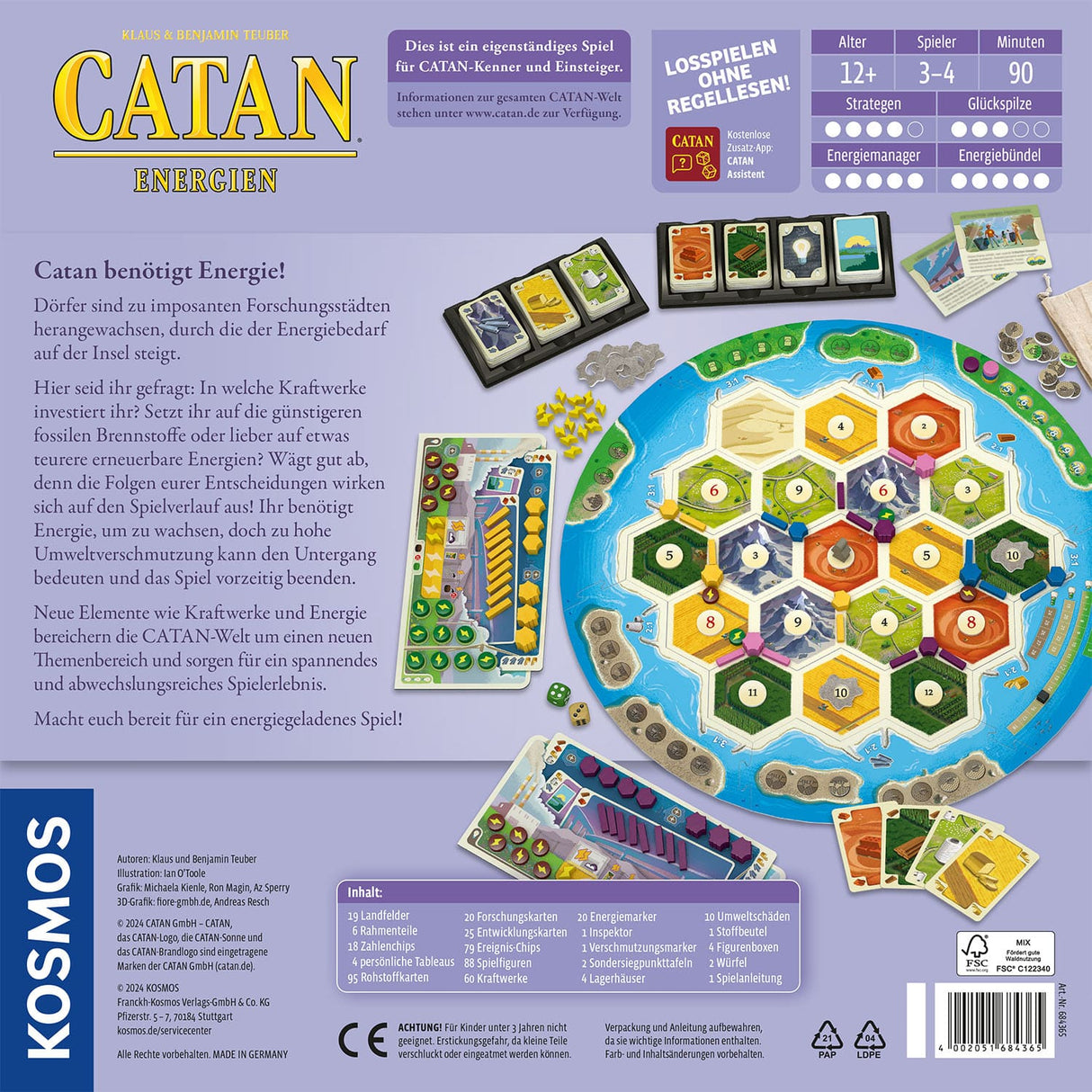Catan - Energien