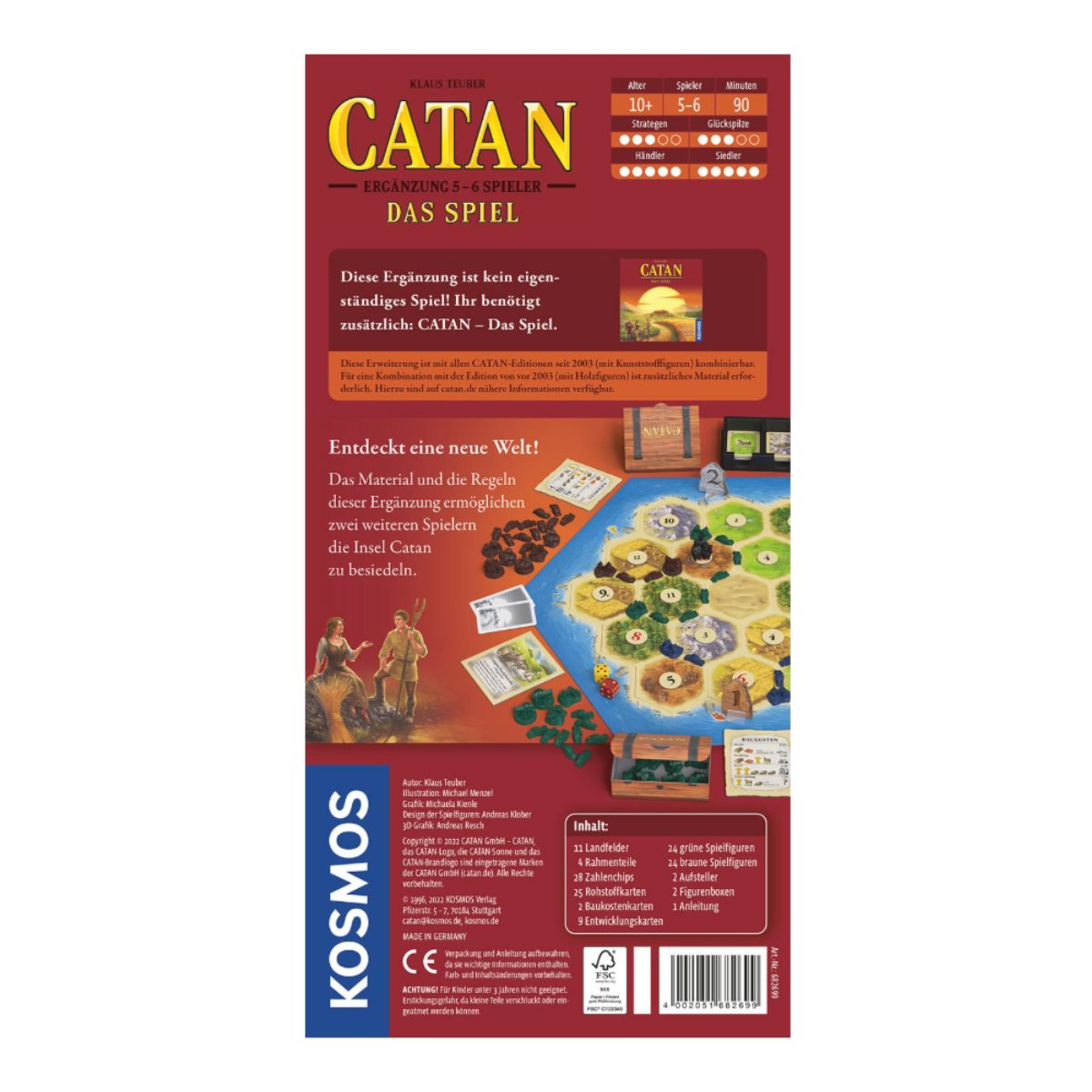 Catan - Ergänzung 5-6 Spieler - Das Spiel