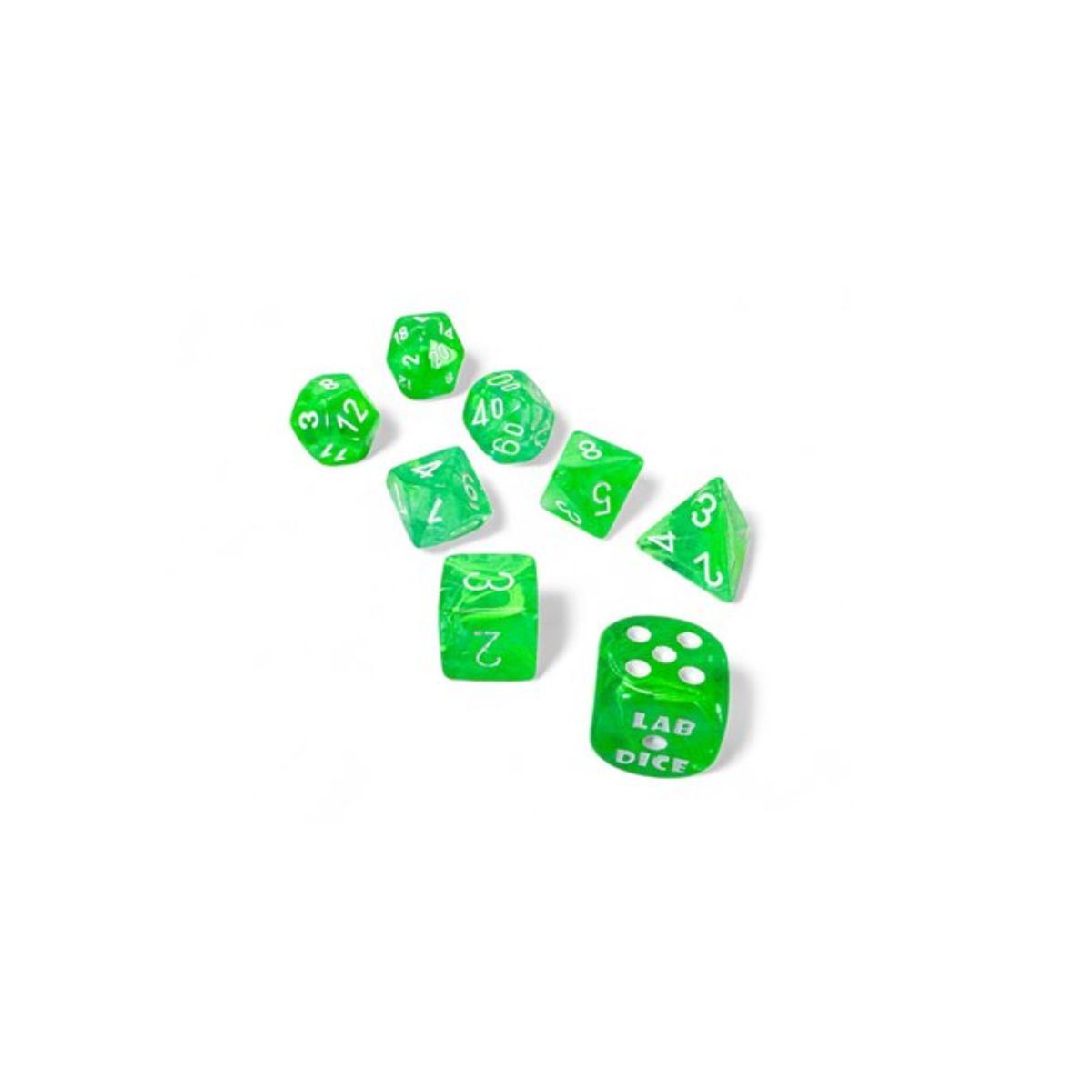 Chessex 7-Würfelset Nebula Gelatinous/White