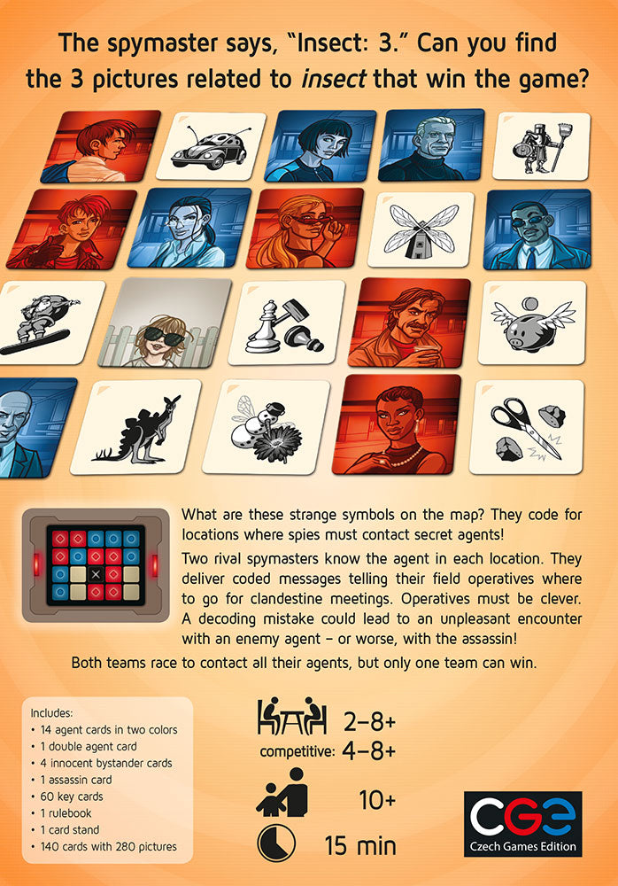 Codenames: Pictures Englisch