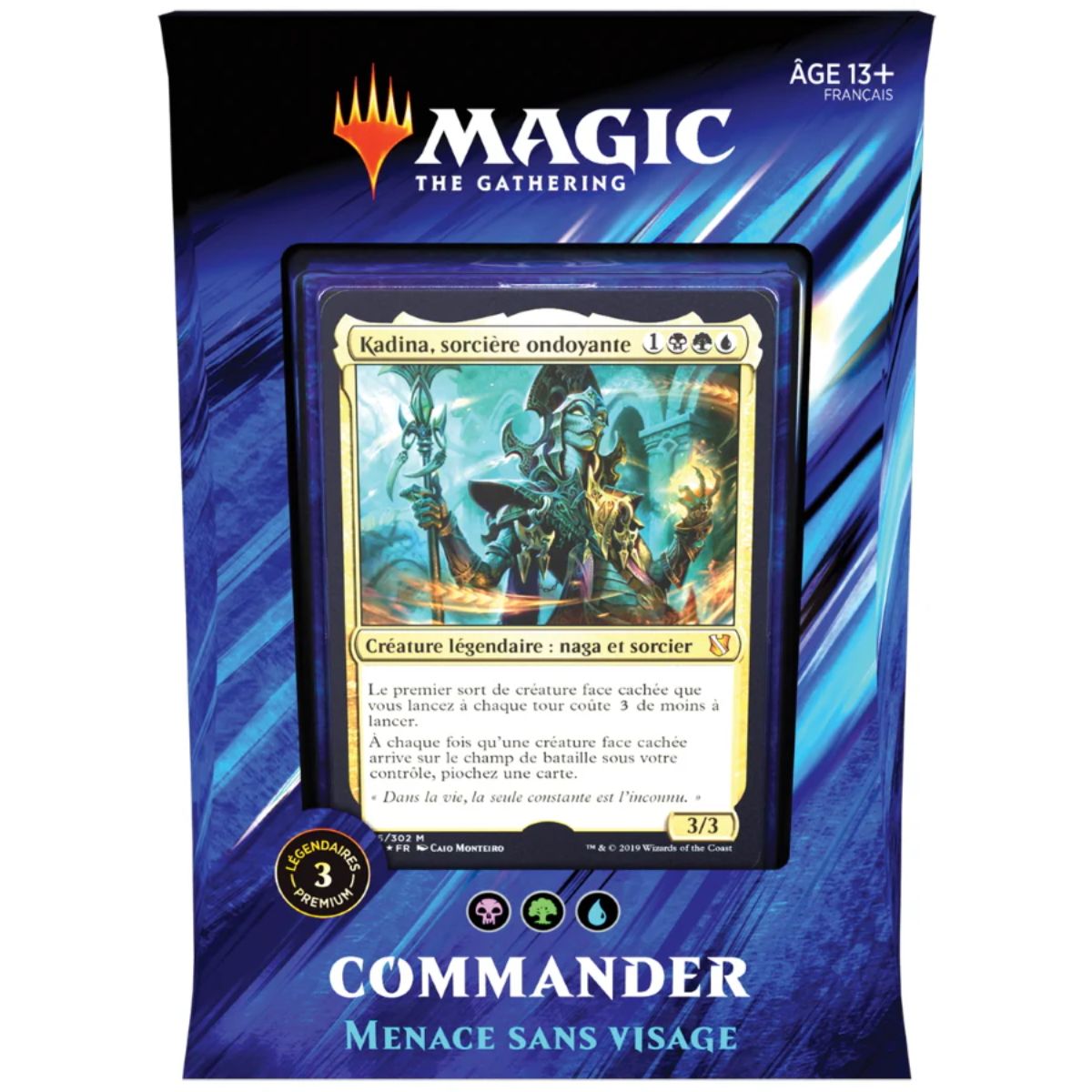 Commander 2019 Menace Sans Visage Französisch