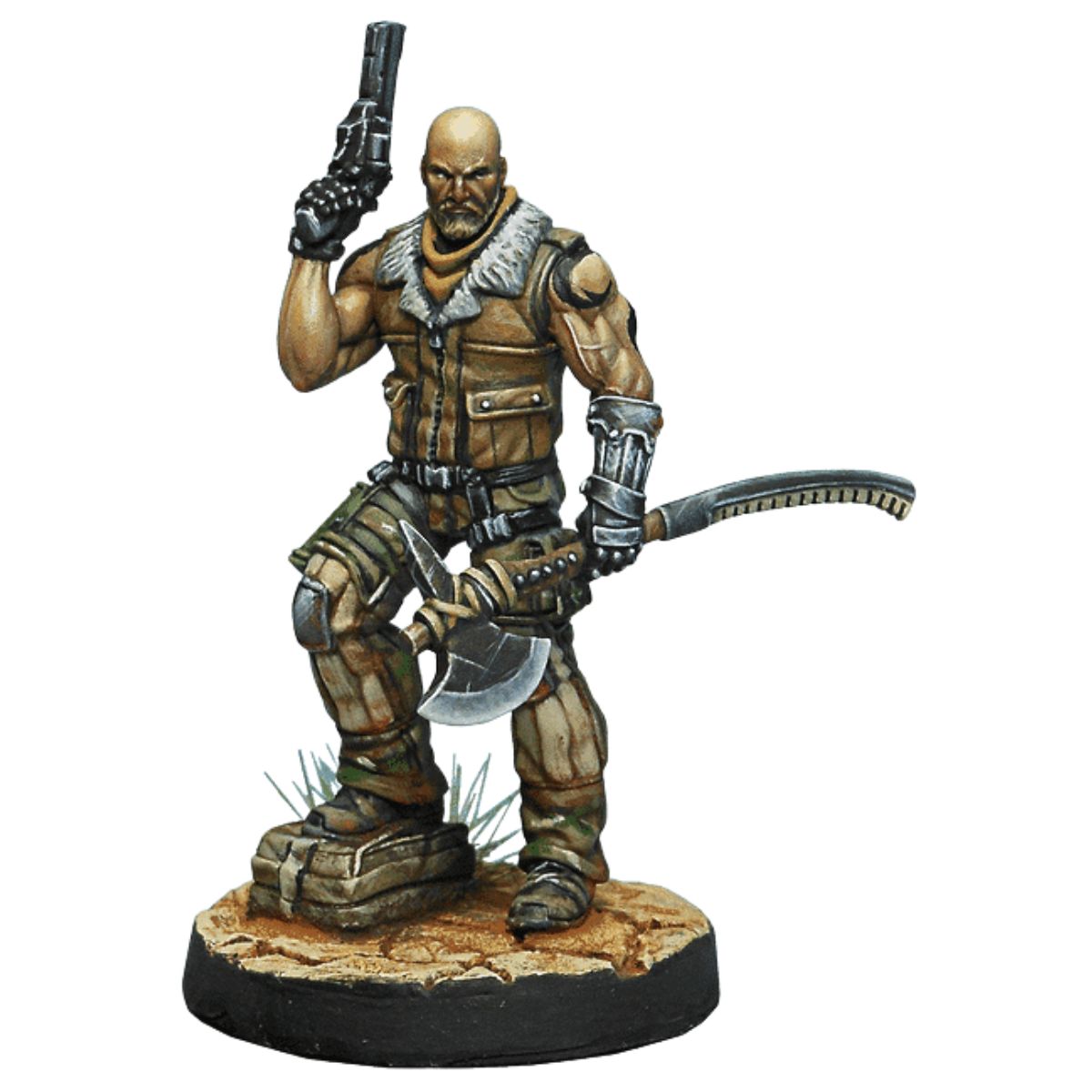Corvus Belli Infinity Roger Van Zant, Capt. 6th Airborne (Heavy Pistol, AP CCW)