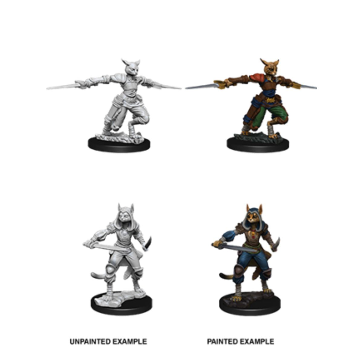 D&D Nolzur’s Marvelous Miniatures Female Tabaxi Rogue