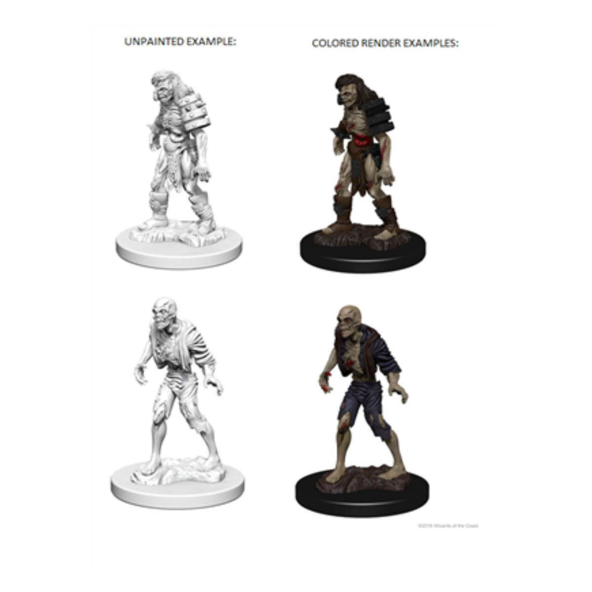 D&D Nolzur's Marvelous Miniatures Zombies