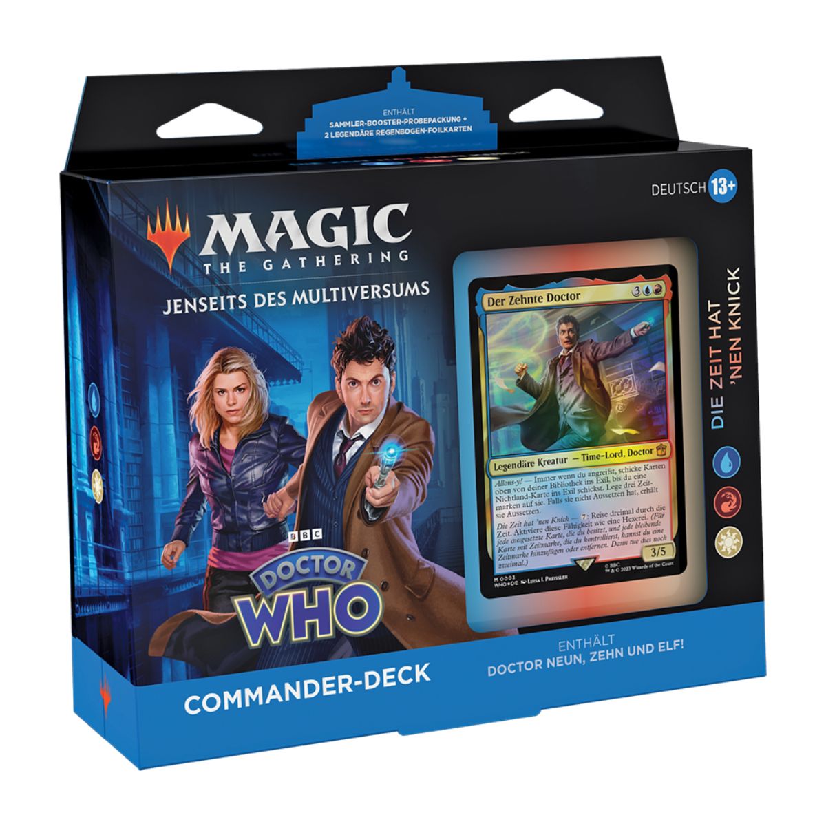 Doctor Who Commander-Deck Die Zeit hat 'nen Knick DE