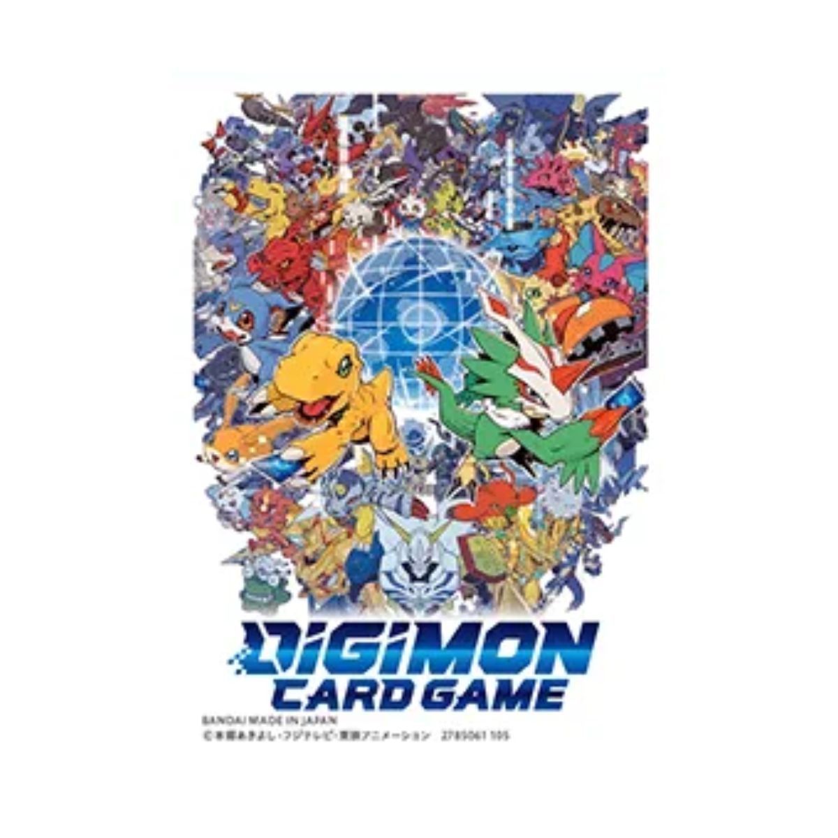 Digimon Card Game Official Sleeves 2025 Ver.2.0 5th Anniversary