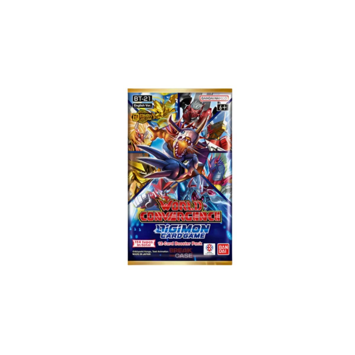 Digimon Card Game World Convergence BT21 Booster Englisch