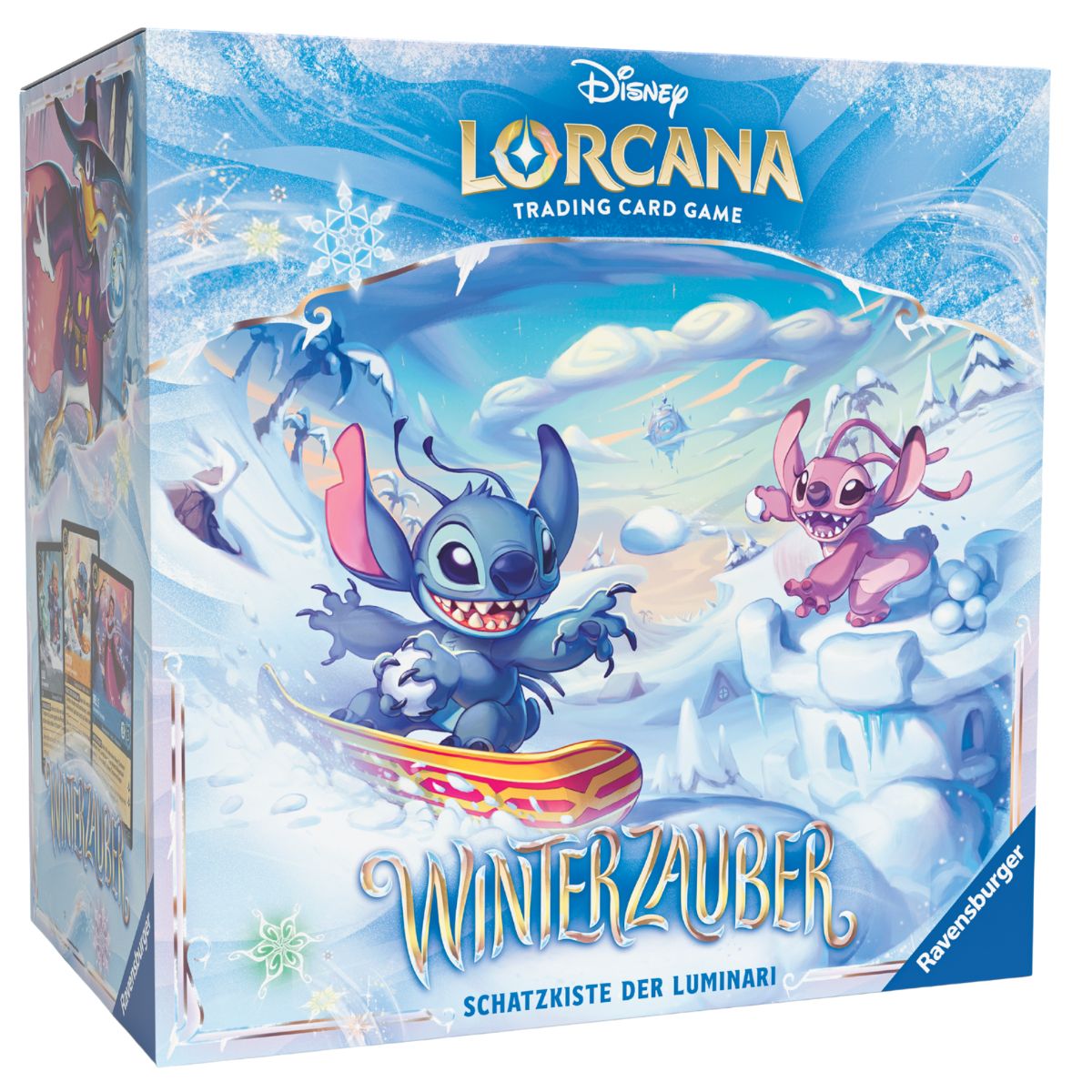 Disney Lorcana Winterzauber Schatkiste der Luminari Deutsch