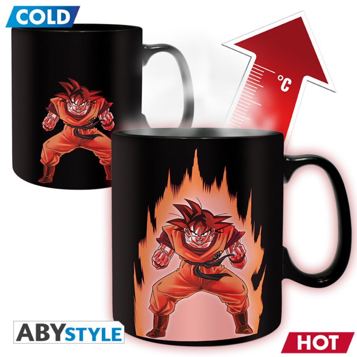 Dragon Ball Tasse Heat Change 460 ml Dbz/Shenron Cardboard