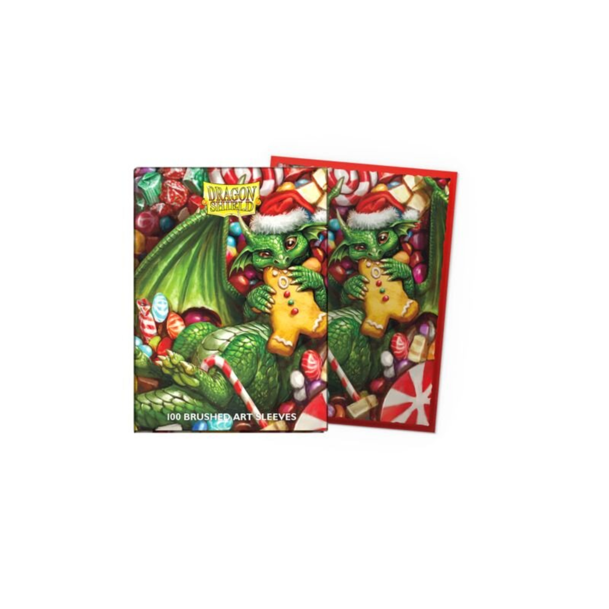 Dragon Shield Standard Brushed Art Sleeves Christmas 2024 (100 Sleeves)