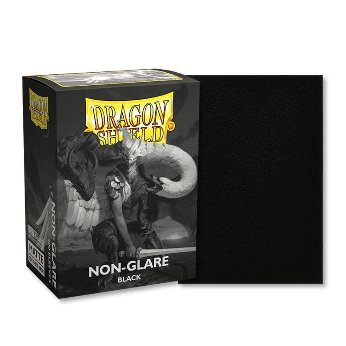 Dragon Shield Standard Matte Black Non Glare (100 Sleeves)