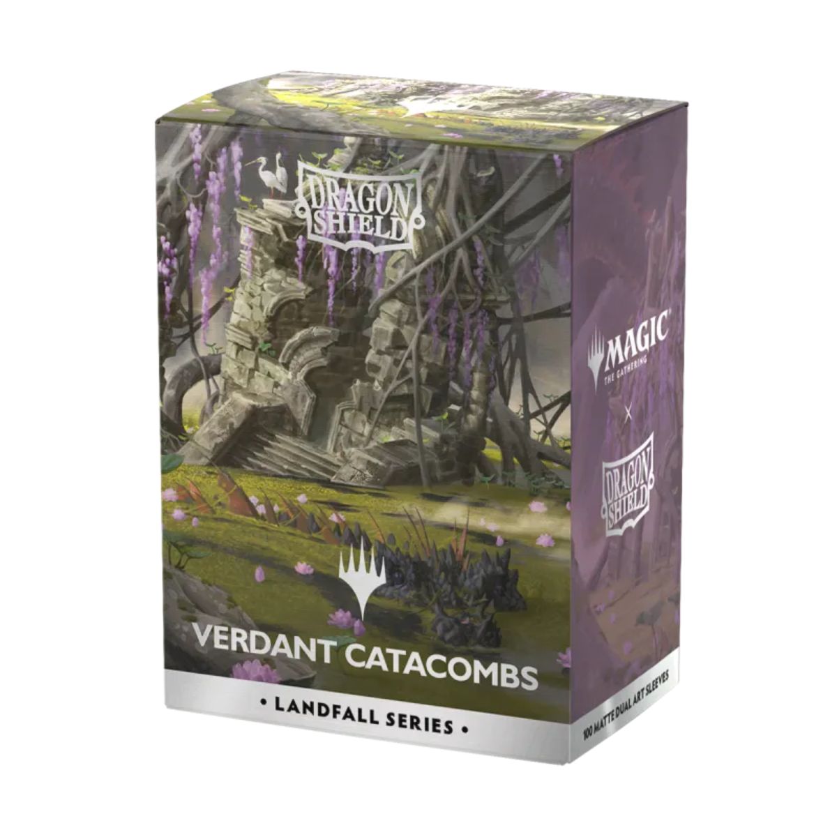 Dragon Shield Standard Size Matte Dual Art Verdant Catacombs Landfall Series
