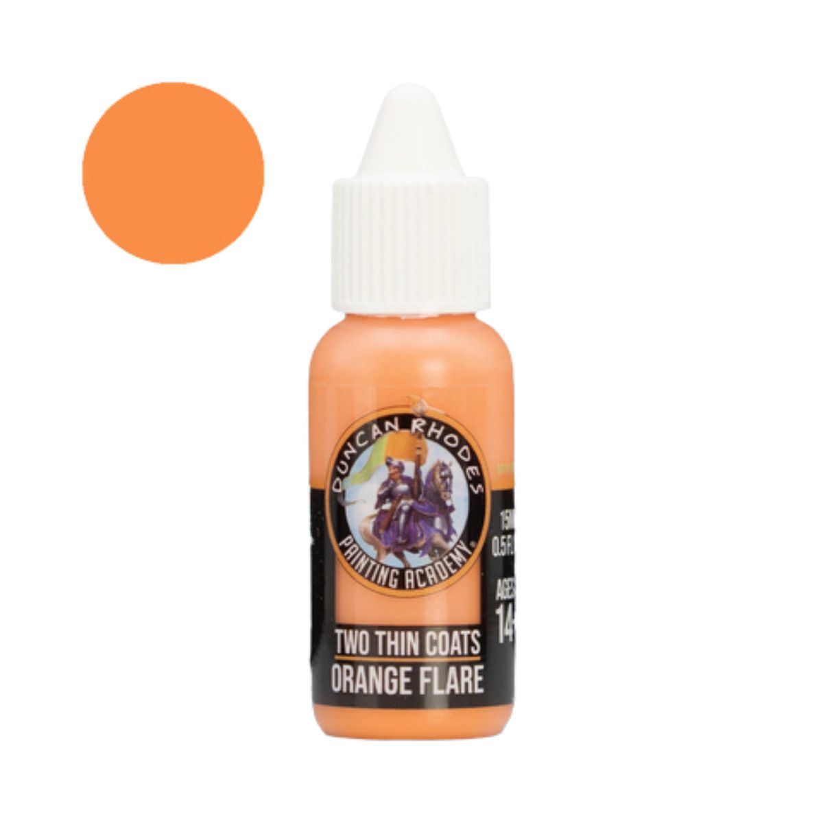 Duncan Rhodes TWO THIN COATS Orange Flare