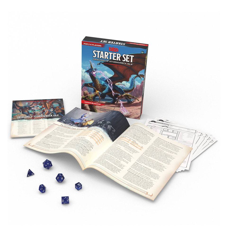 Dungeons & Dragons RPG Starter Set: Dragons of Stormwreck Isle Englisch