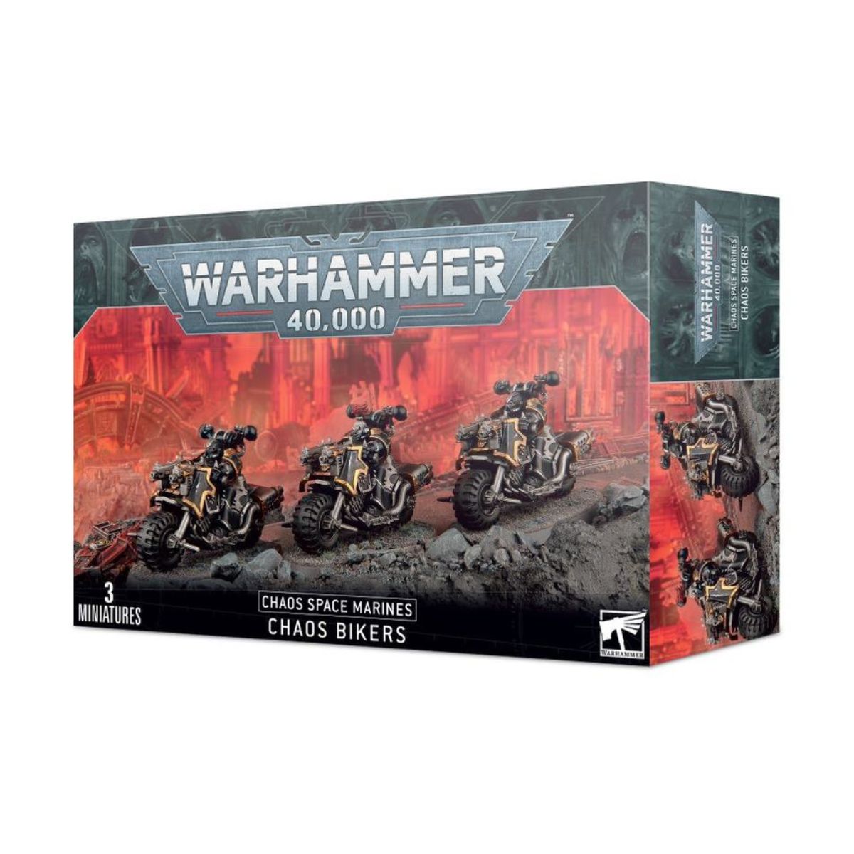 Warhammer 40.000 Chaos Space Marines Chaos Bikers