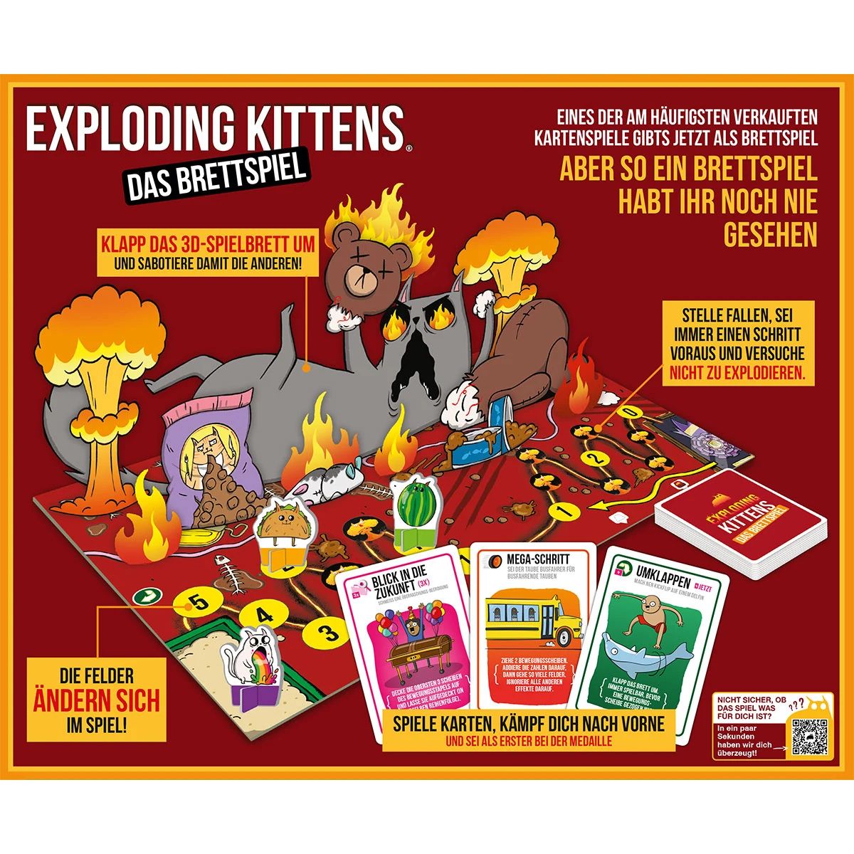 Exploding Kittens Das Brettspiel