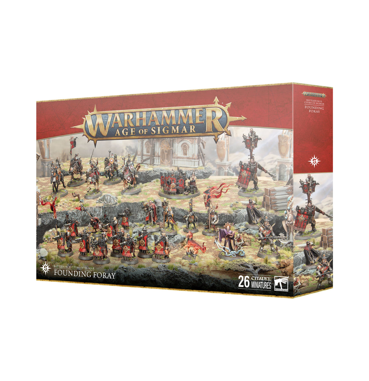 Warhammer Age of Sigmar Cities of Sigmar Battleforce Founding Foray