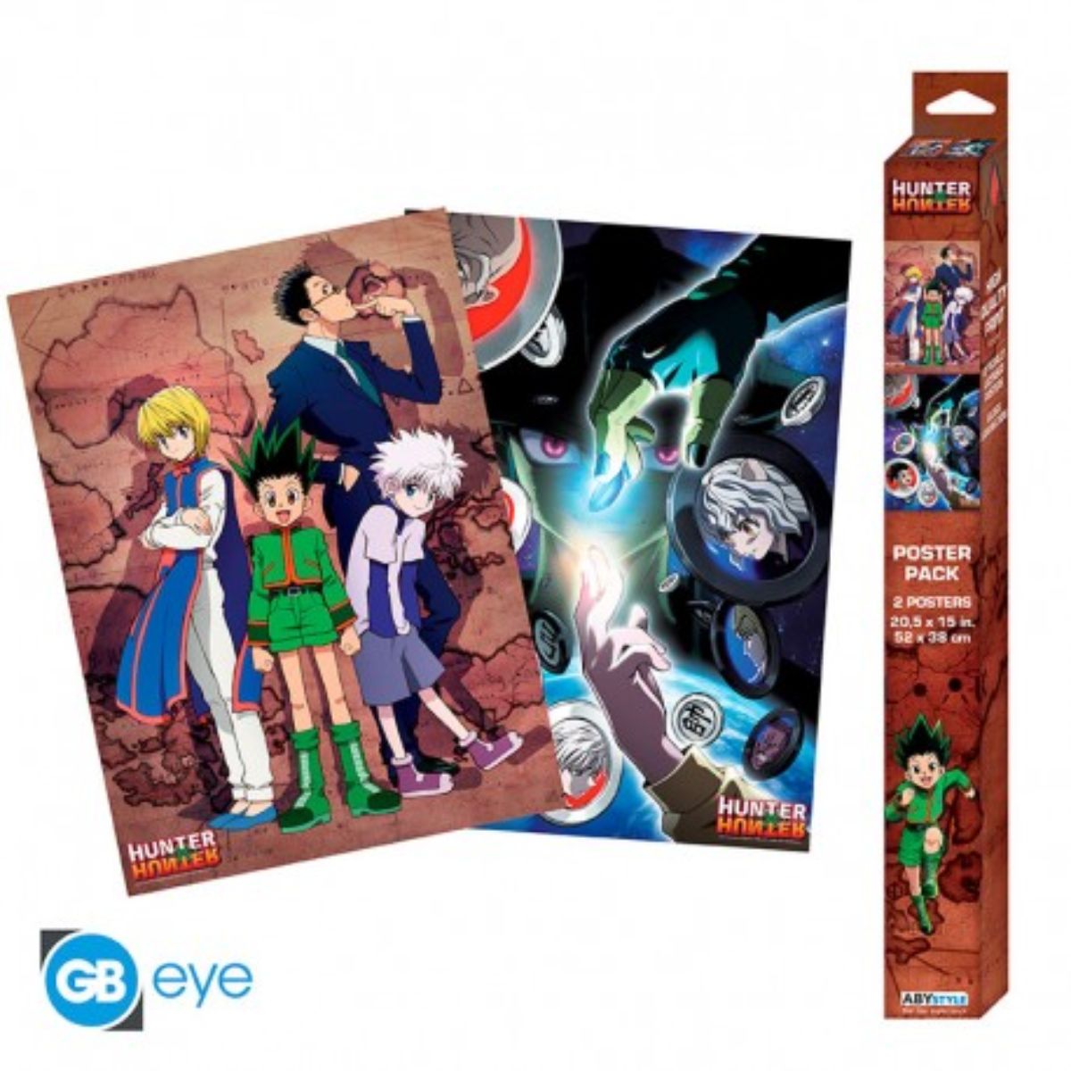 Hunter X Hunter Set 2 Posters Chibi 52X38 Groups