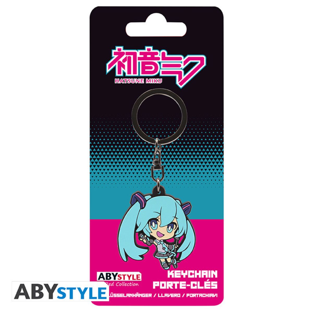 Hatsune Miku Keychain Chibi Hatsune Miku