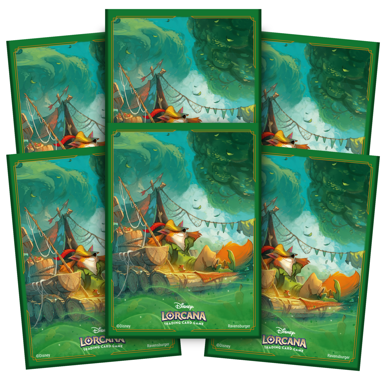 Disney Lorcana - Kartenhüllen Robin Hood