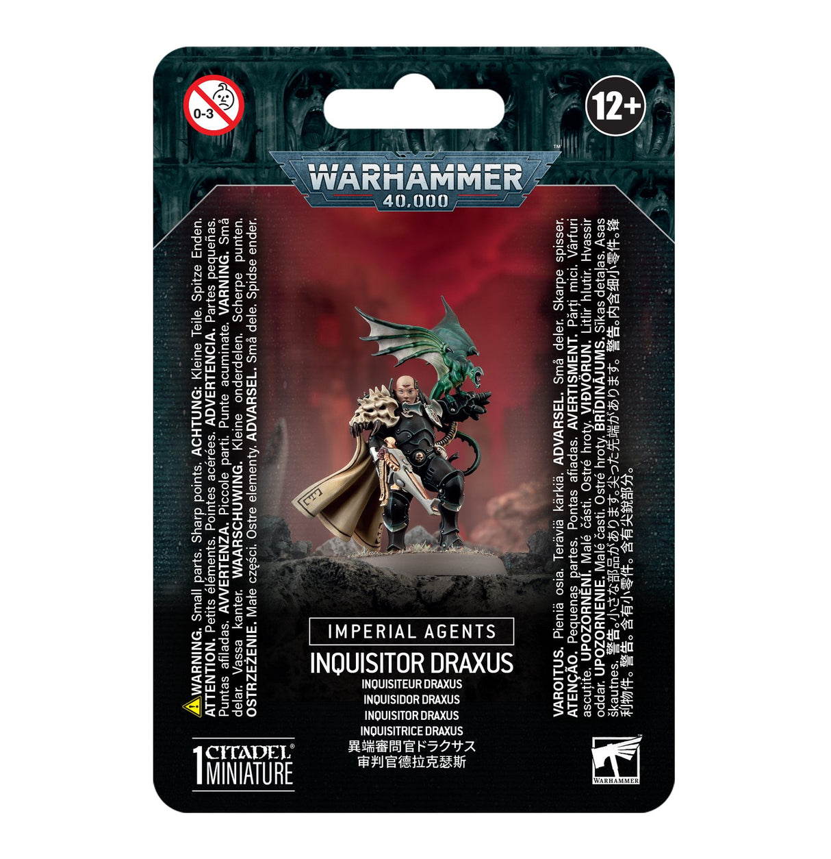 Warhammer 40.000 Imperial Agents Inquisitor Draxus