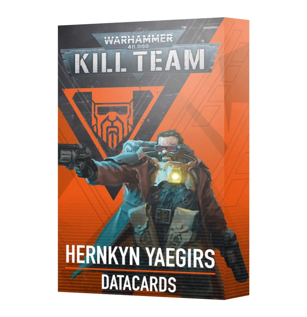 Warhammer 40.000 Kill Team Hernkyn Yaegirs Datacards Englisch