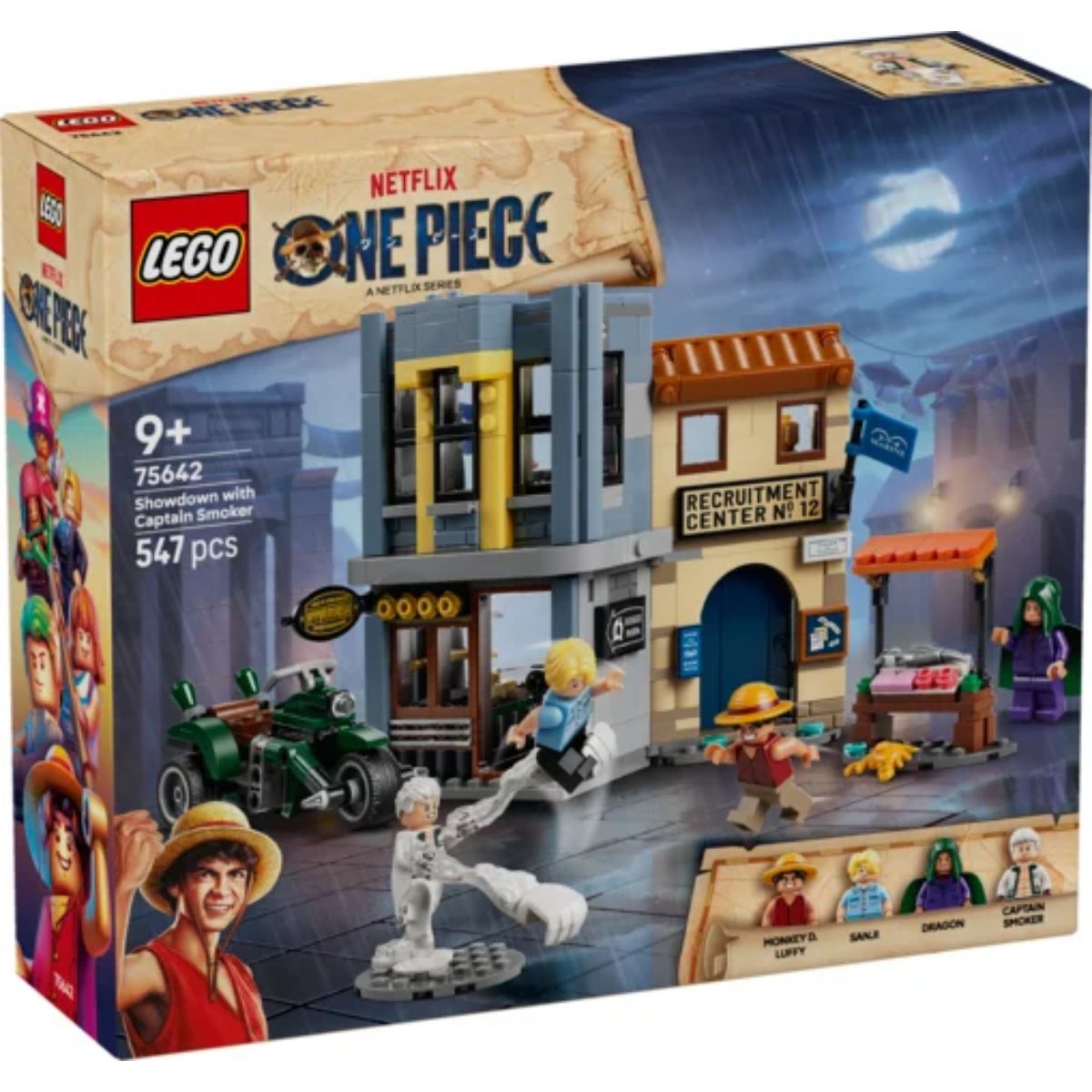 LEGO One Piece Showdown mit Kapitän Smoker