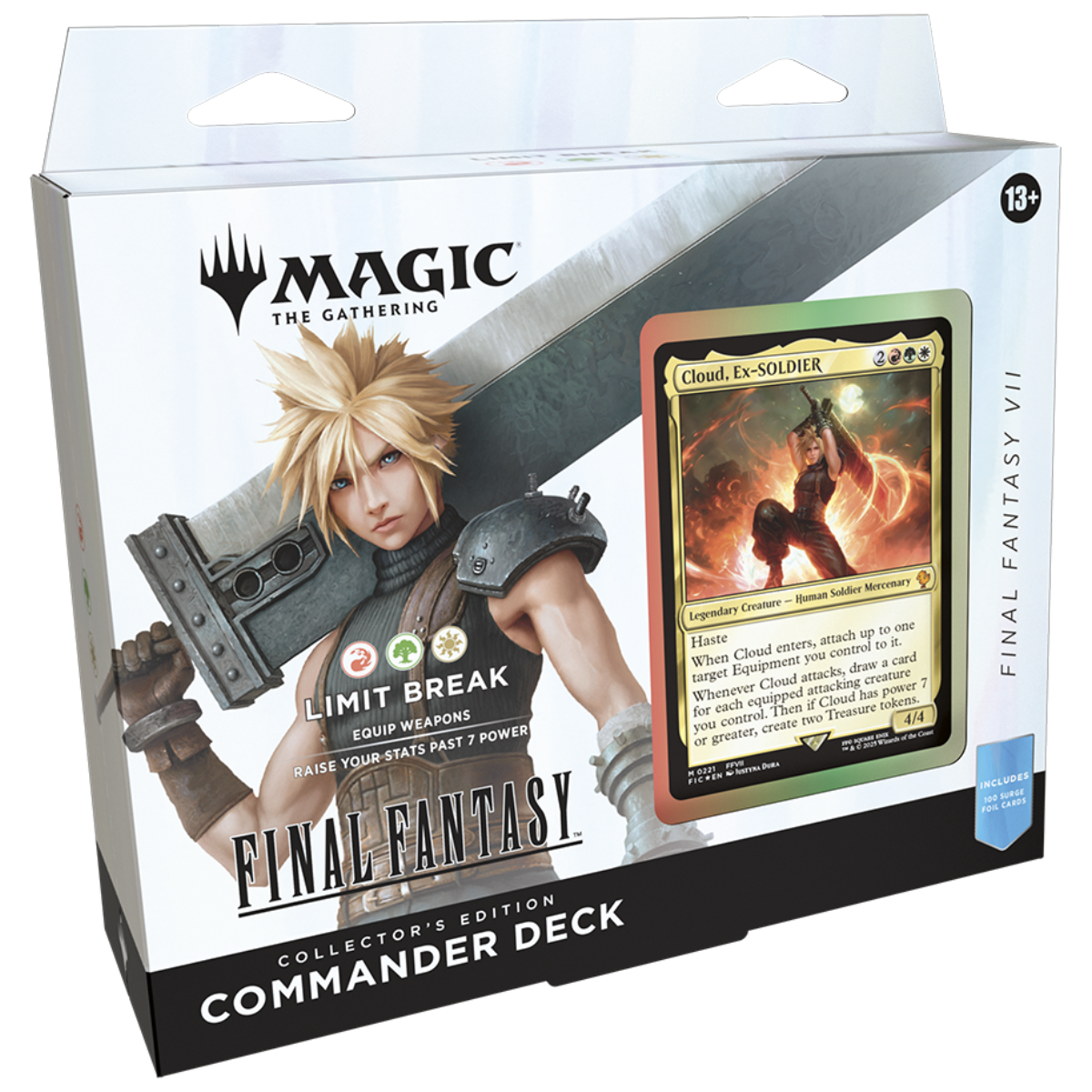 Magic: The Gathering Final Fantasy Limit Break Collector's Edition Commander Deck Englisch