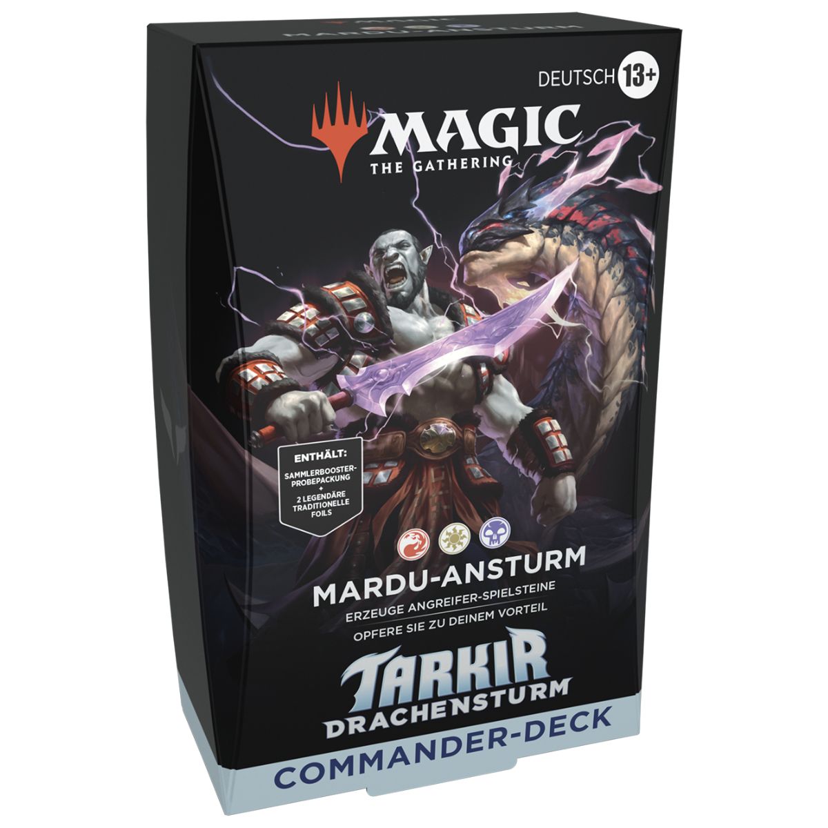 Magic: The Gathering Tarkir Drachensturm Mardu-Ansturm Drachensturm Commander Deck Deutsch