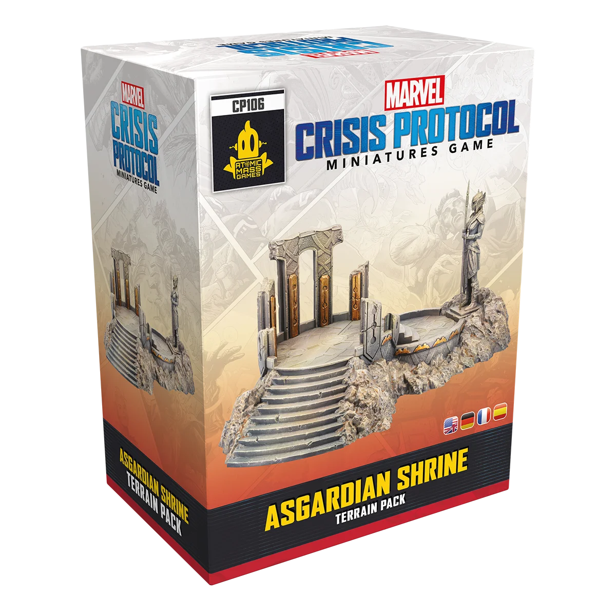 Marvel: Crisis Protocol Asgardian Shrine Terrain Pack