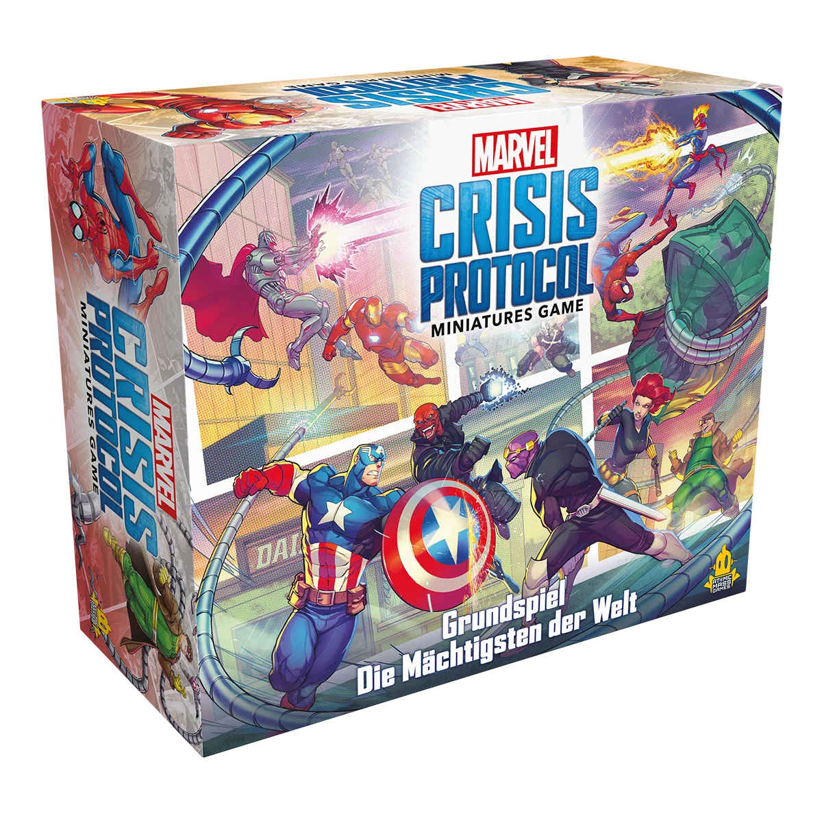 Marvel: Crisis Protocol Grundspiel Die Mächtigsten der Welt