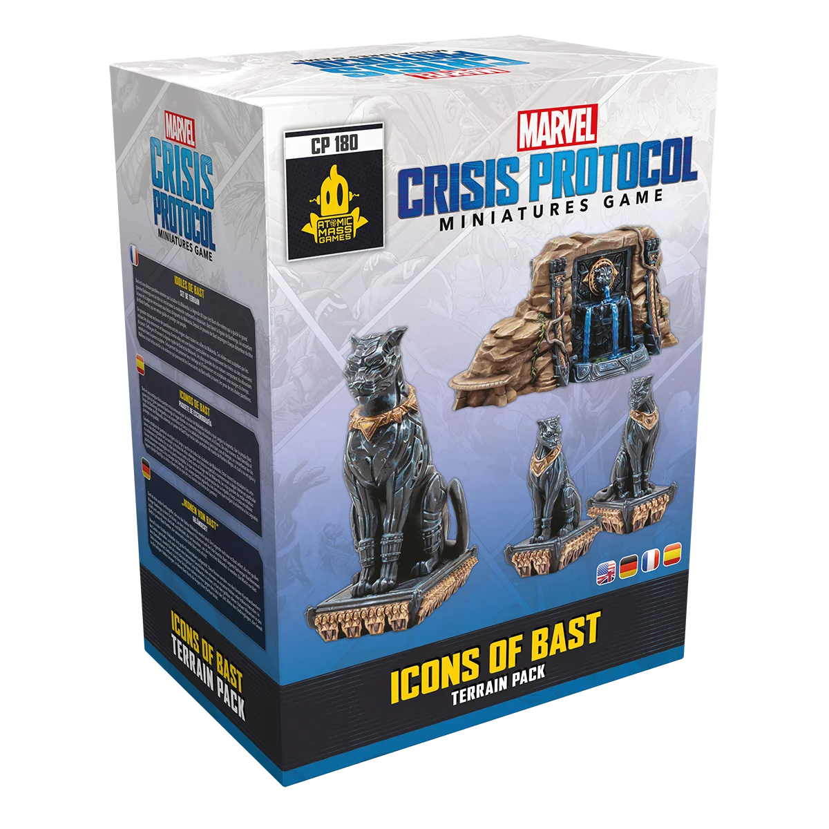 Marvel: Crisis Protocol Icons of Bast Terrain Pack