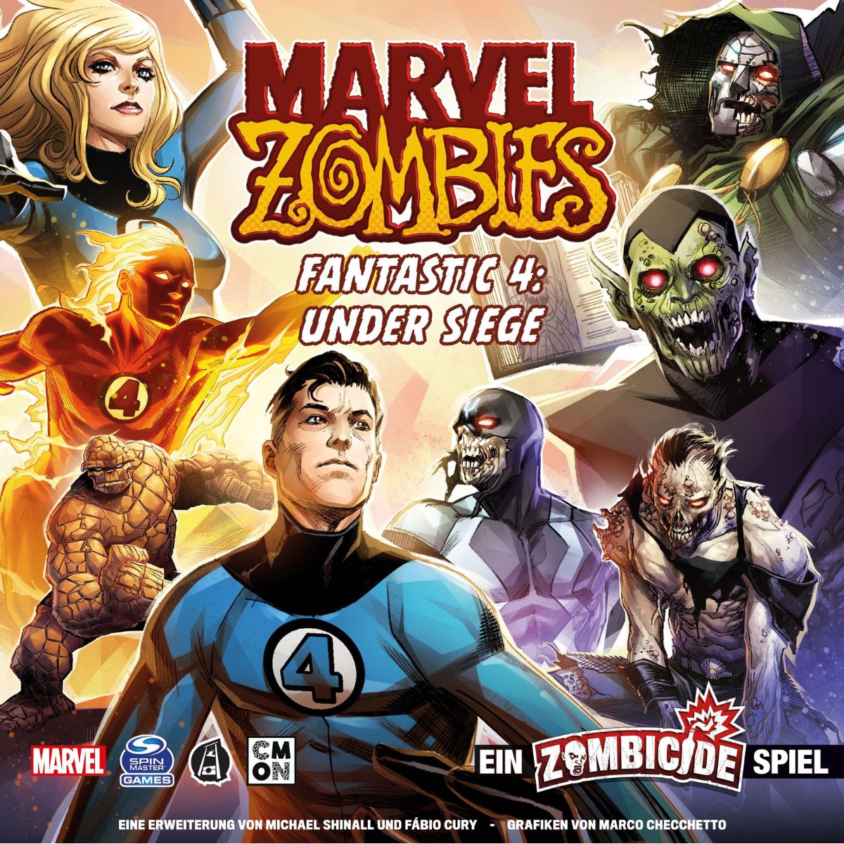 Marvel Zombies: Fantastic 4 Under Siege - Ein Zombicide-Spiel