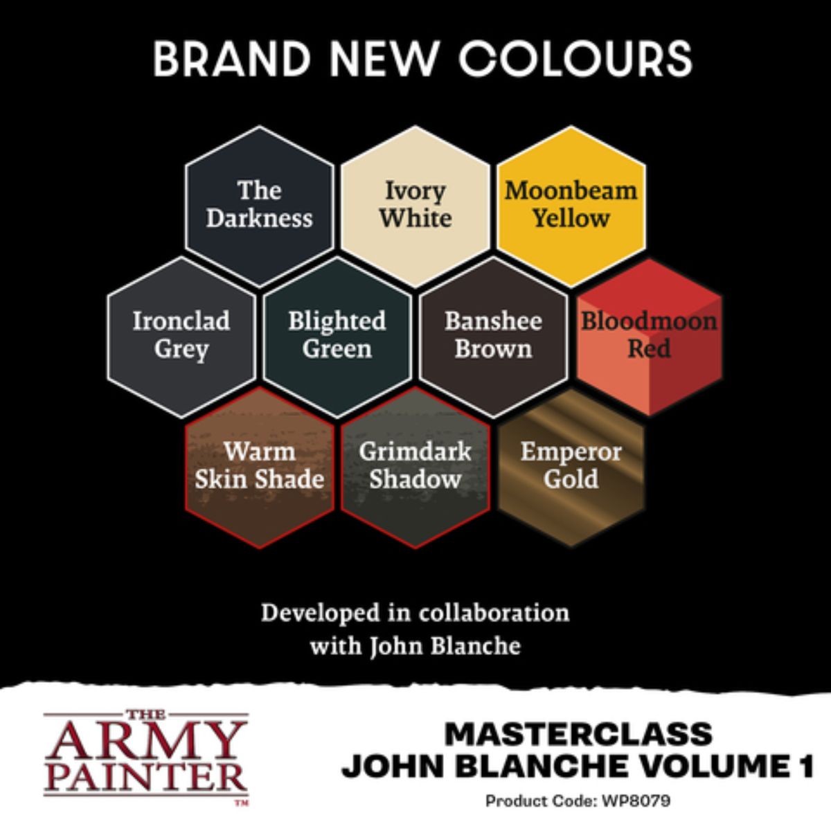 The Army Painter Masterclass John Blanche Volume 1 Paint Set
