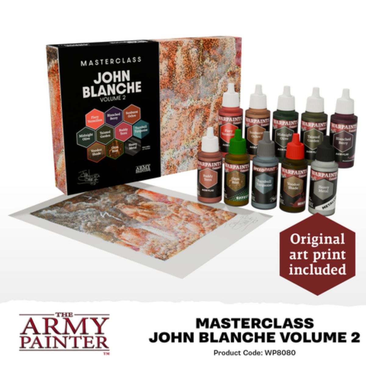 The Army Painter Masterclass John Blanche Volume 2 Paint Set