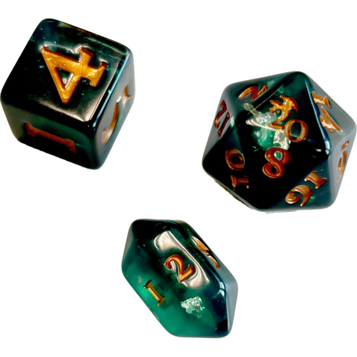 Midgard Legenden von Damatu: Würfelset (grün)