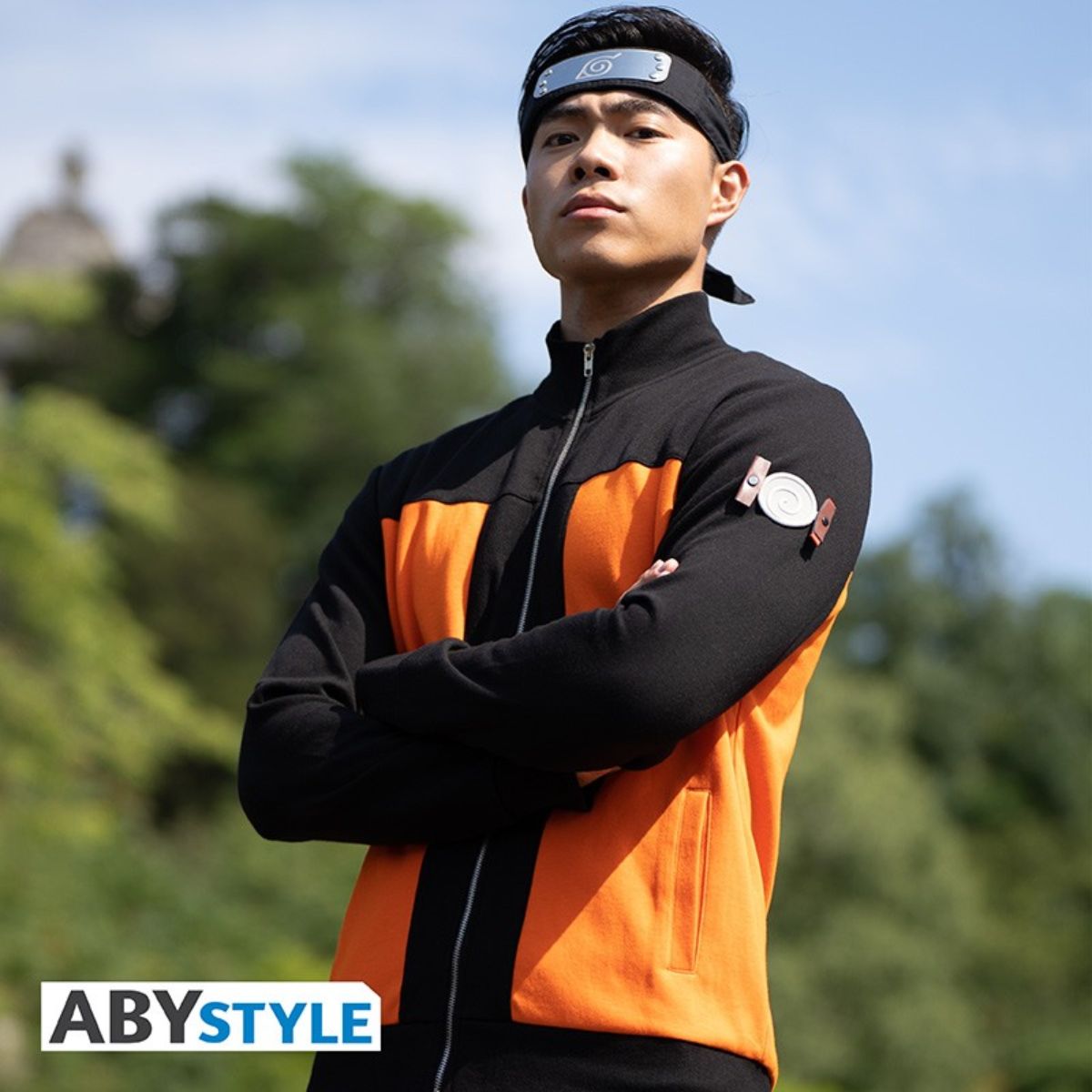 Naruto Shippuden Jacket Replica "Naruto" Men Orange/Black