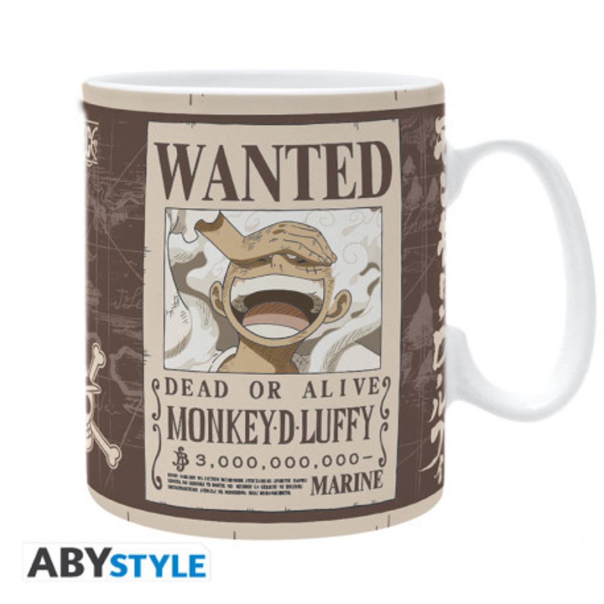 ABYstyle One Piece Luffy gesucht Tasse (460 ml)