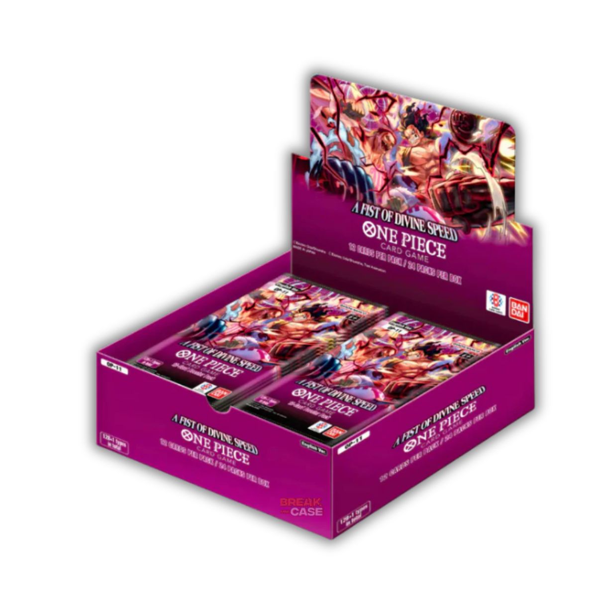 One Piece Card Game A Fist of Divine Speed Display OP11 (24 Packs) Englisch