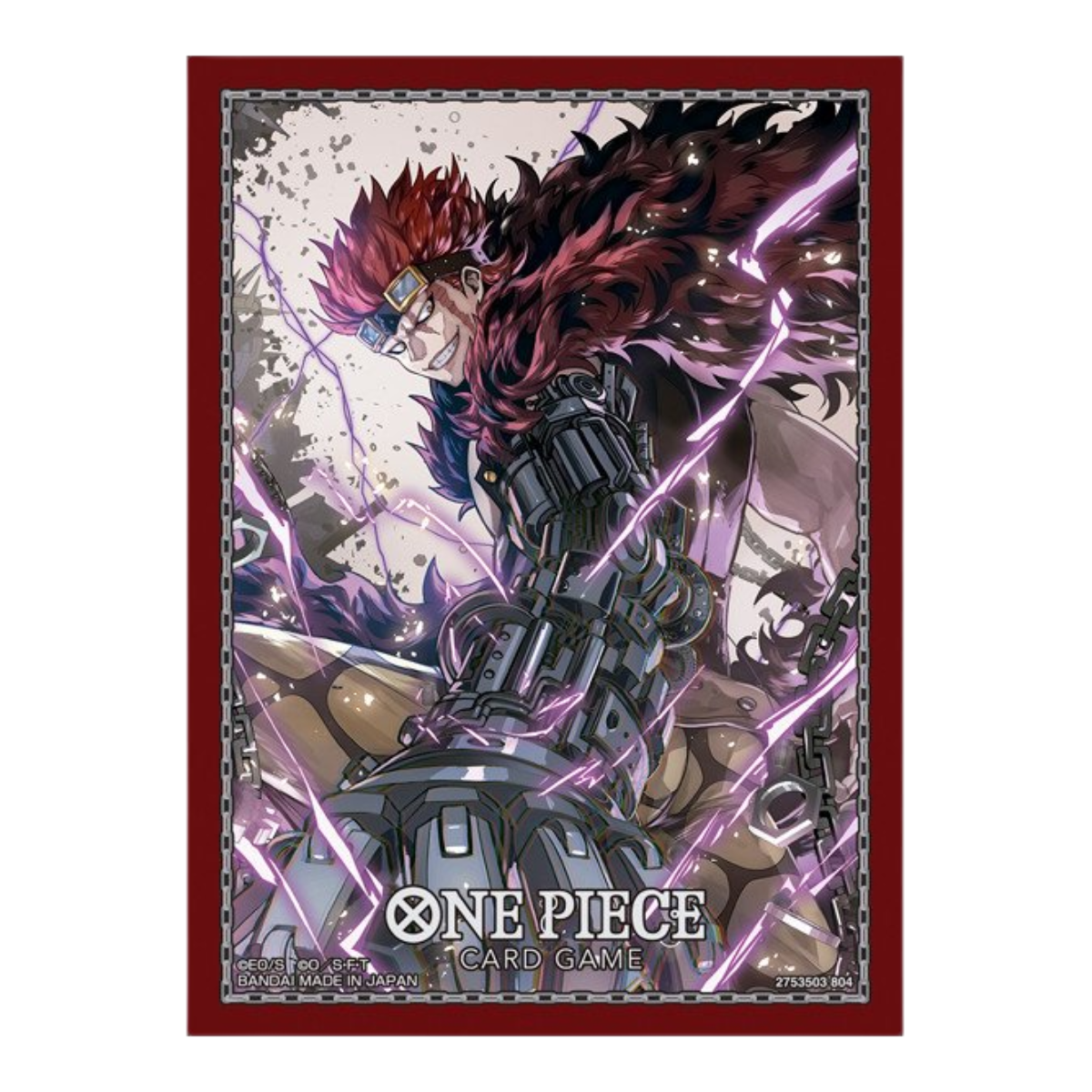 One Piece Card Game Eustass Kid Sleeve (70 Sleeves)