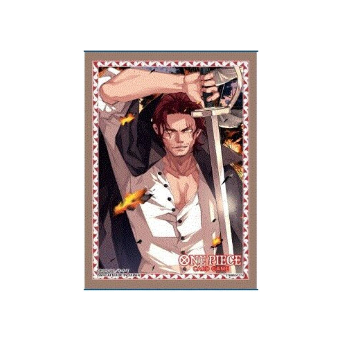 One Piece Card Game Official Sleeve 10 Shanks