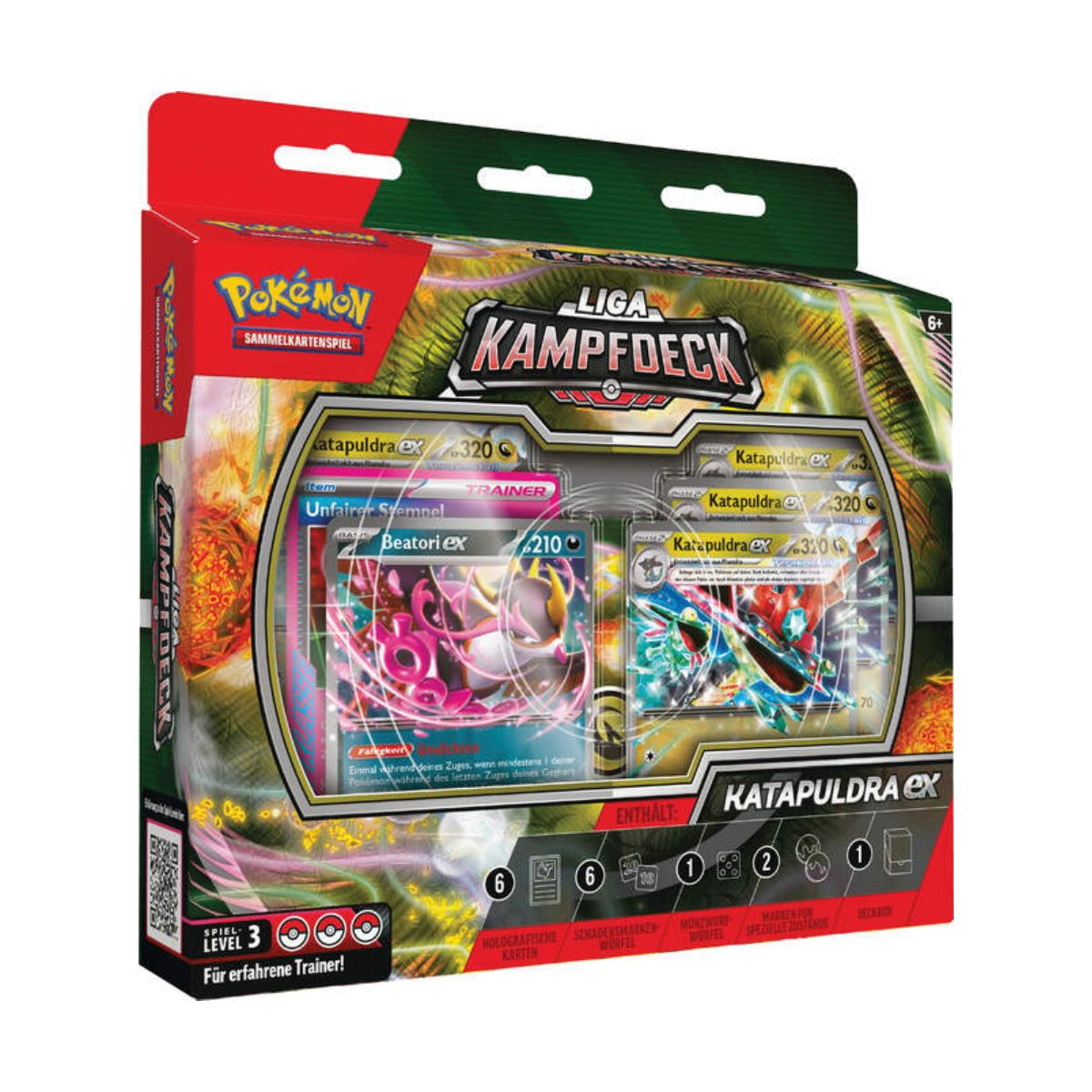 Pokémon Katapuldra ex Liga-Kampfdeck Deutsch