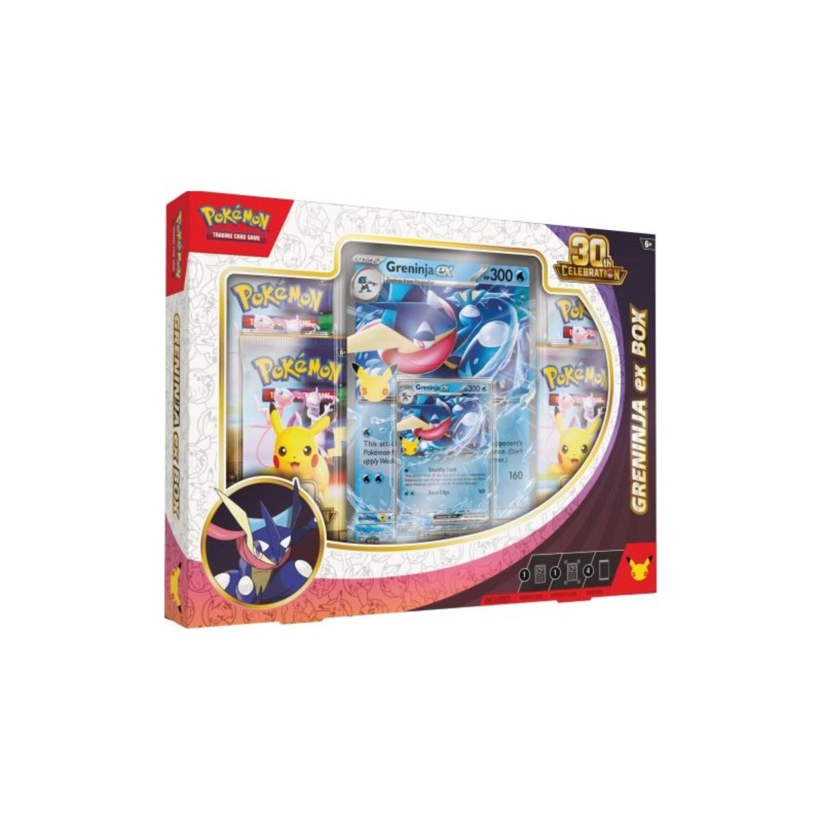 Pokémon 30th Celebration Greninja EX Box Englisch