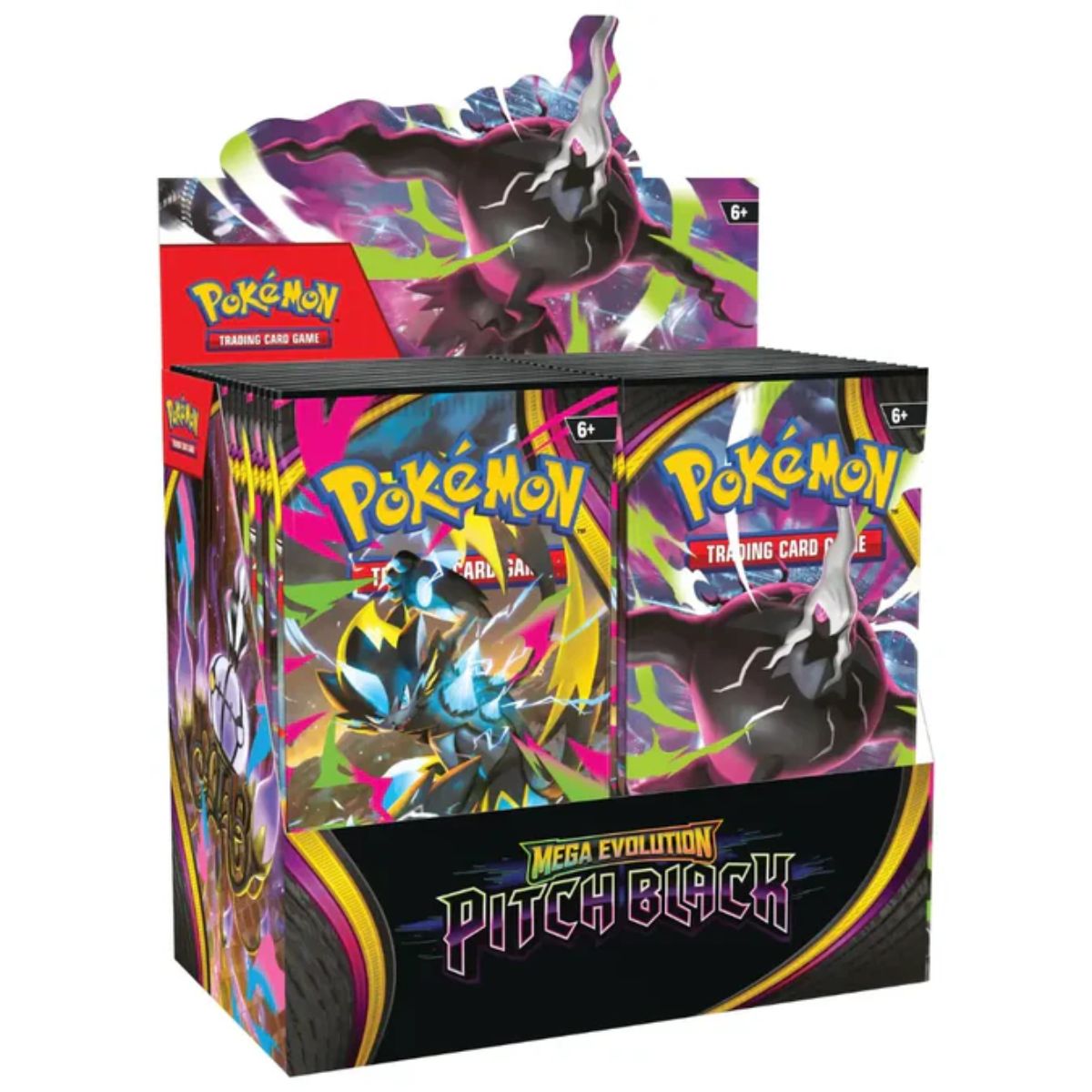 Pokémon Mega Evolution Pitch Black Display Englisch