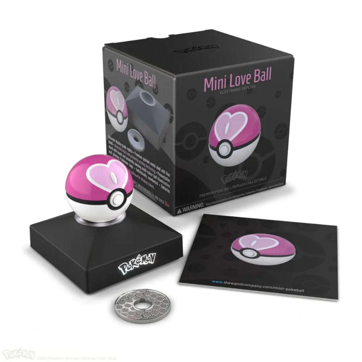 Pokémon Mini Love Ball Replica