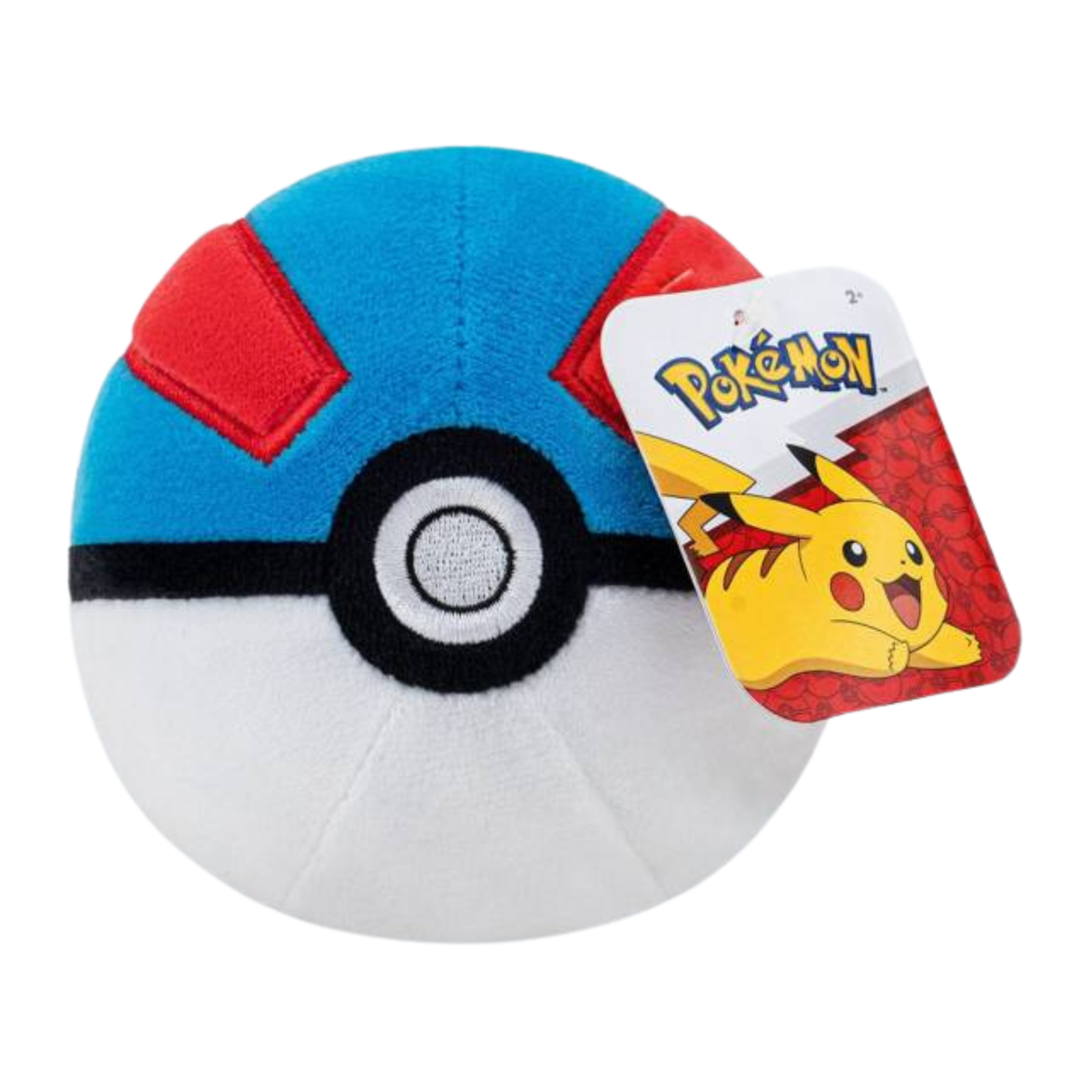 Pokémon Plüsch Pokeball Great Ball 12cm