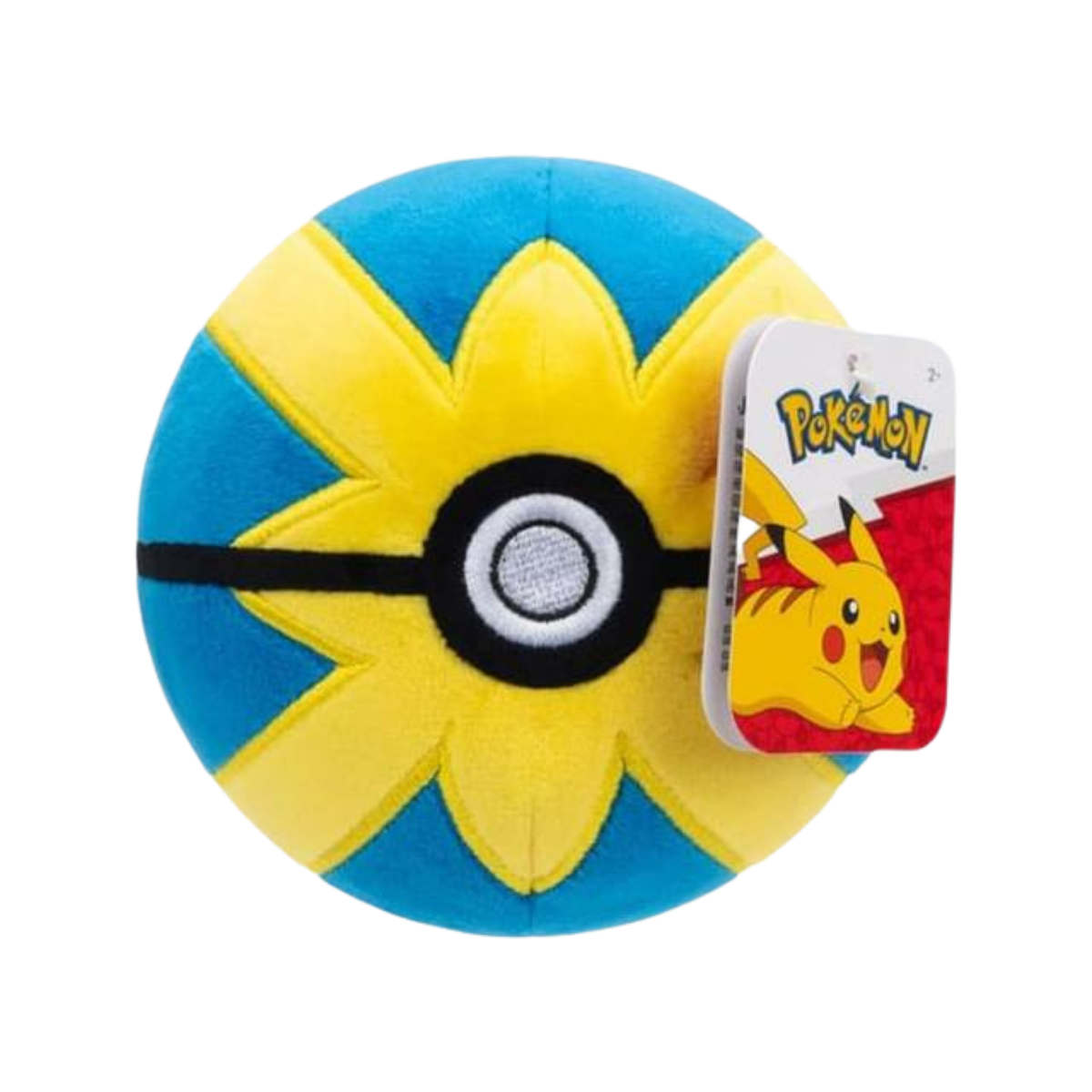 Pokémon Plüsch Pokeball Quick Ball 12cm